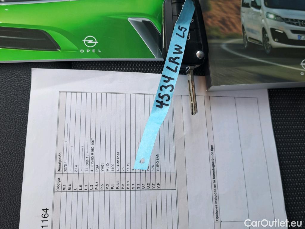  Opel  Vivaro OPEL  / 2019 / 4P / furgón 1.5 Diésel 74kW (100CV) S Inc. Express #52