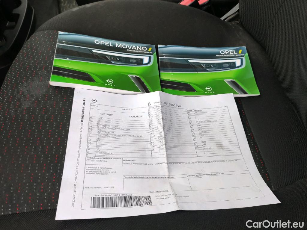  Opel  Movano OPEL  / 2021 / 4P / furgón Base L2H2 3.5T 2.2 BHDi 88kW #37