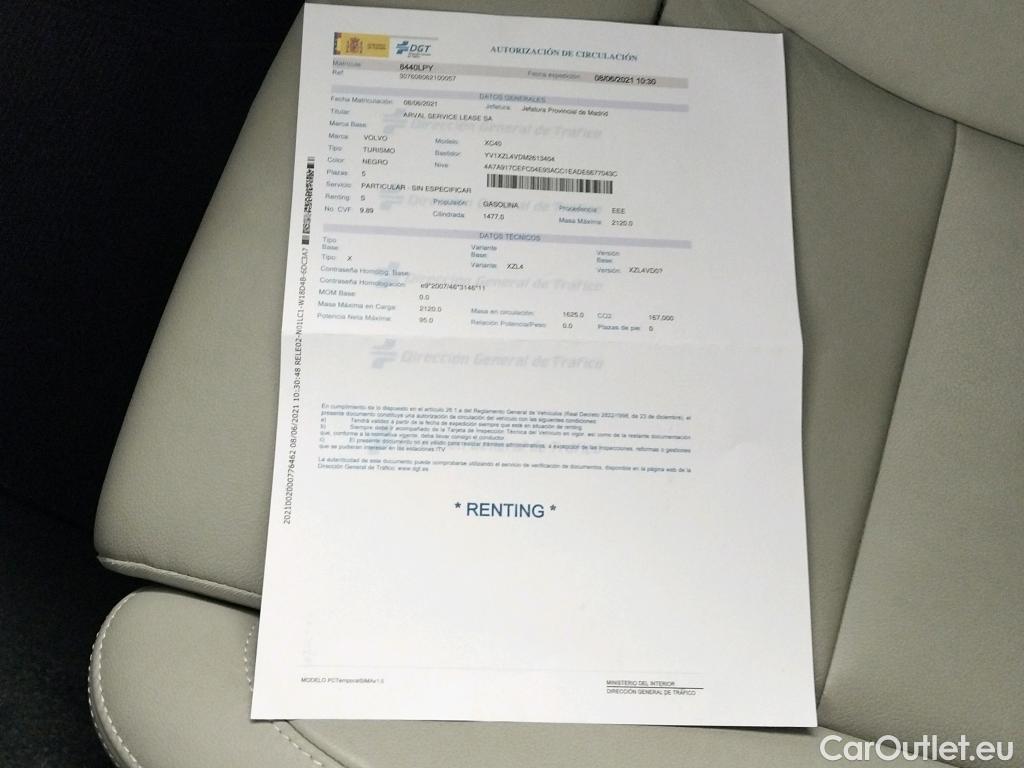  Volvo  XC 40 VOLVO XC40 / 2017 / 5P / todoterreno 1.5 T2 Inscription Auto #4