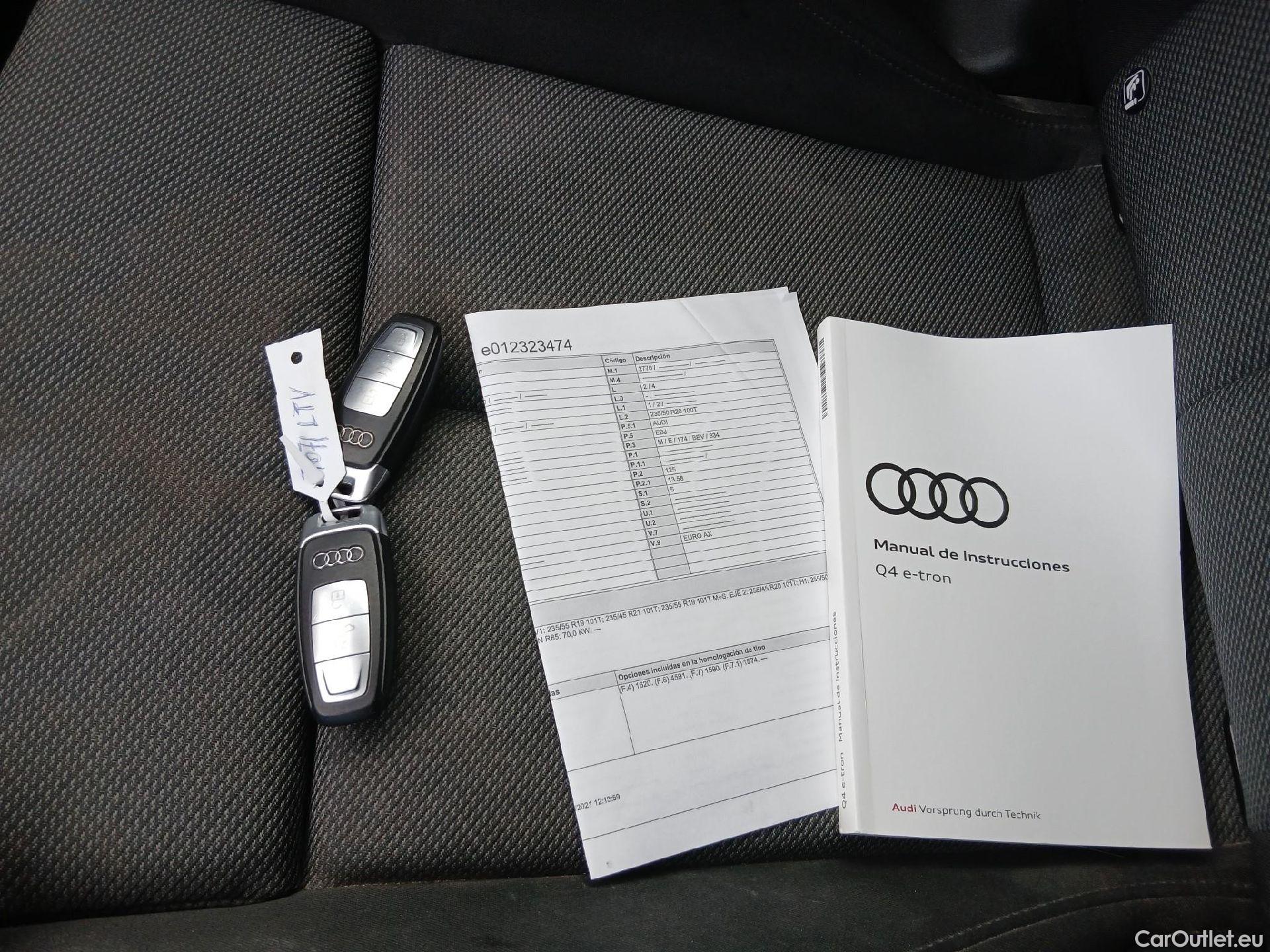  Audi  Q4 E-Tron AUDI Q4 Sportback e-tron / 2021 / 5P / todoterreno Black line edition 35 e-tron 125kW 55kWh #1