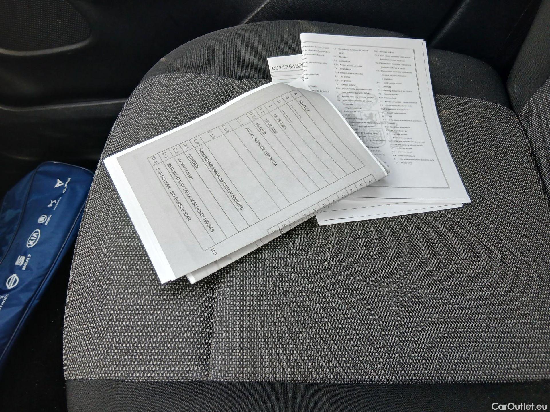  Citroen  Berlingo  Furgón Control M 1.5 BlueHDi #1