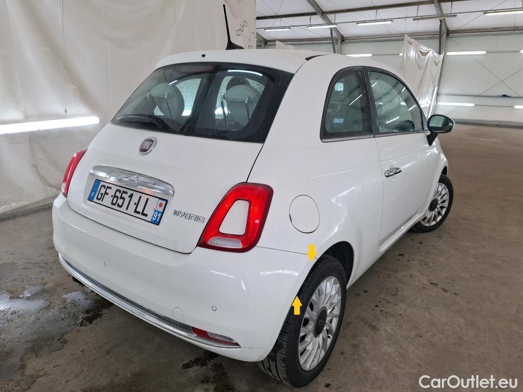 Fiat  500 FIAT  2015 3P Berline Hybrid 1.0 BSG 70 ch Dolcevita #9