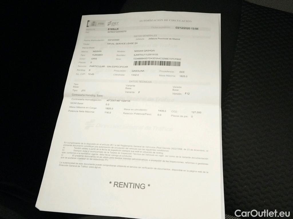  Nissan  Qashqai NISSAN  / 2017 / 5P / todoterreno DIG-T 116 kW (160 CV) E6D DCT N-STYLE #5