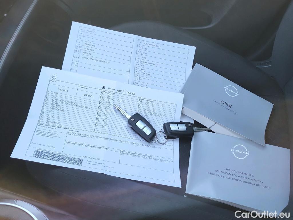  Nissan  Juke NISSAN  / 2019 / 5P / crossover DIG-T 84 kW (114 CV) 6M/T Acenta (AC4) #9