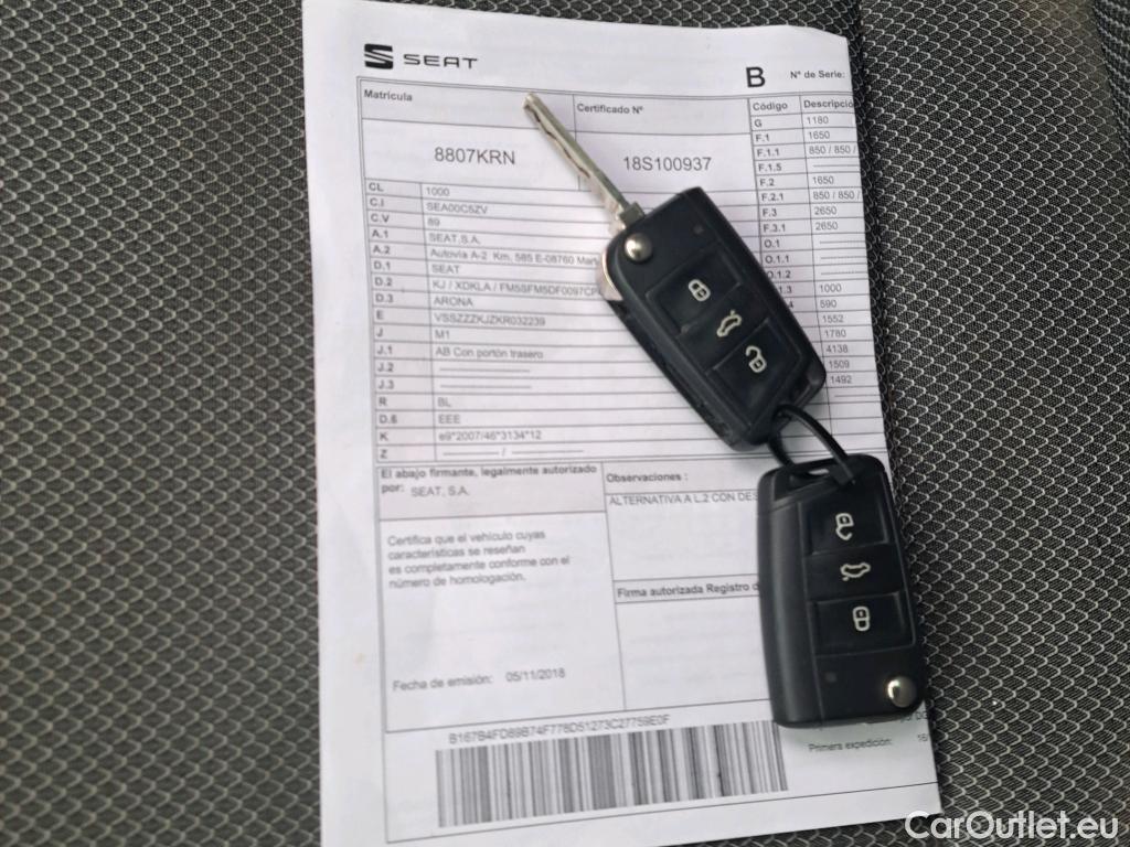  Seat  Arona SEAT  / 2017 / 5P / todoterreno 1.0 TSI 70kW (95CV) Style Ecomotive #24