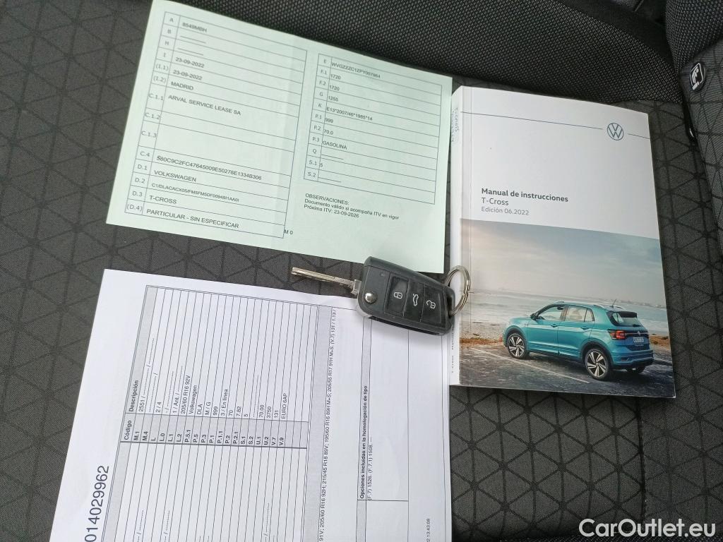  Volkswagen  T-CROSS  Advance 1.0 TSI 95CV MT5 E6d #1