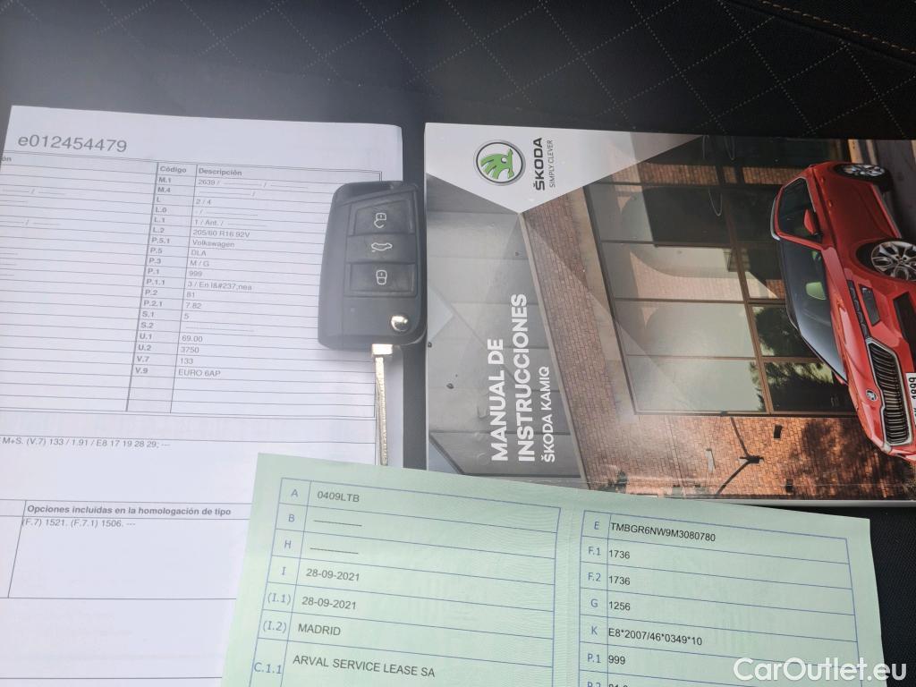  Skoda  KAMIQ SKODA  1.0 TSI 81kW (110CV) DSG Ambition #4