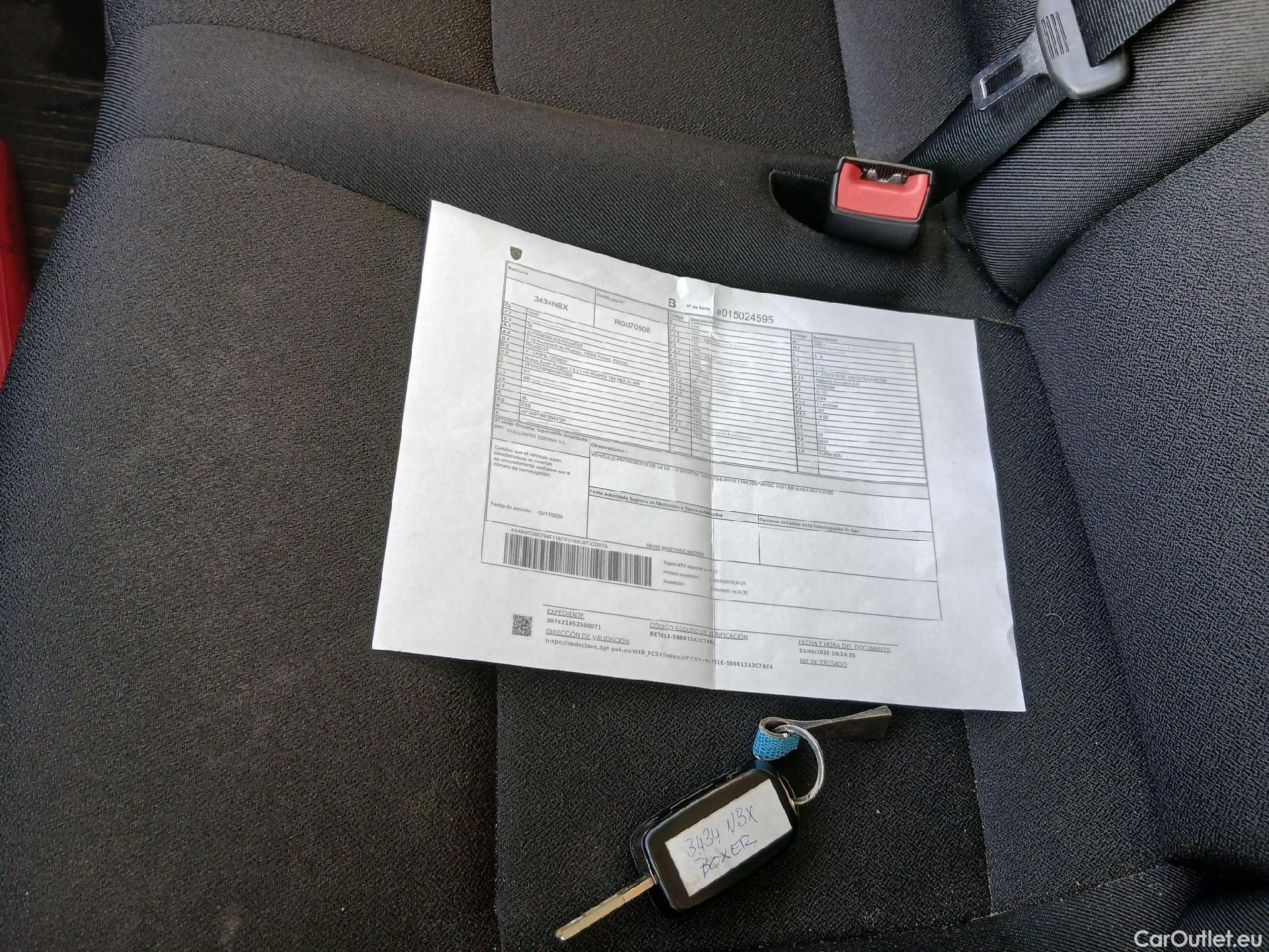  Peugeot  Boxer  Techo Elevado 35 L2H2 BlueHDi 140 HDi 140CV MT6 6E #2