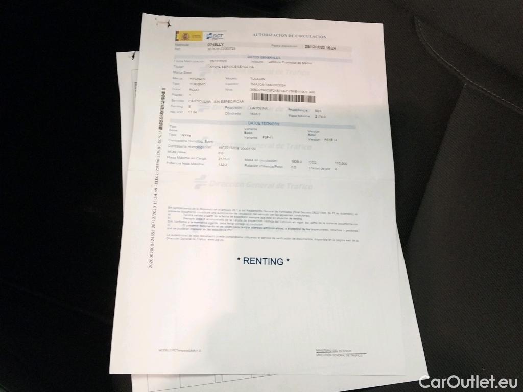  Hyundai  Tucson HYUNDAI  / 2020 / 5P / todoterreno 1.6 TGDI 169kW (230CV) HEV Maxx Auto #10