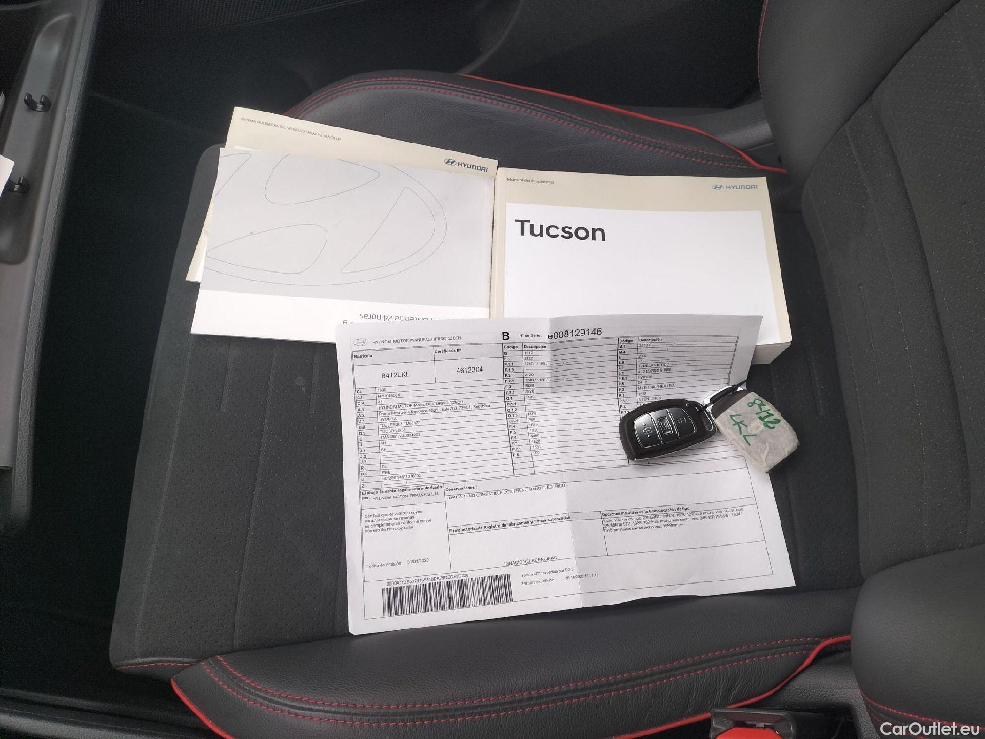  Hyundai  Tucson HYUNDAI  / 2018 / 5P / todoterreno 1.6 CRDI 100kW (136CV) 48V N-Line 4X2 #1