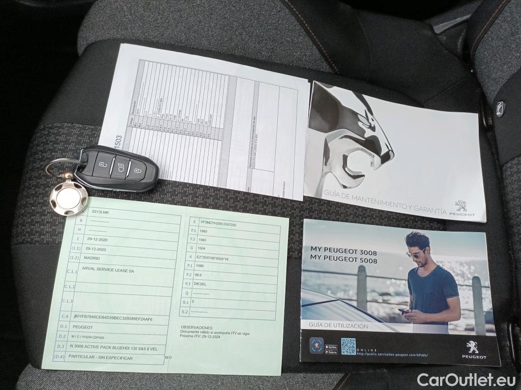  Peugeot  3008 PEUGEOT  / 2020 / 5P / todoterreno 1.5 BlueHDi 96kW (130CV) S&S Active Pack #3