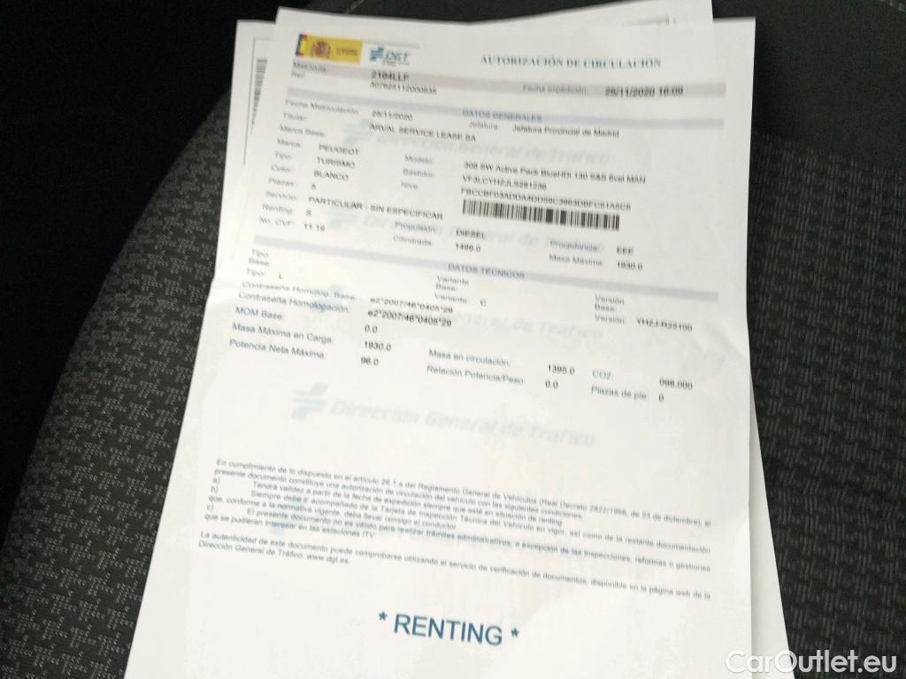  Peugeot  308 PEUGEOT  / 2017 / 5P / familiar SW Active Pack BlueHDi 130 S&S #11