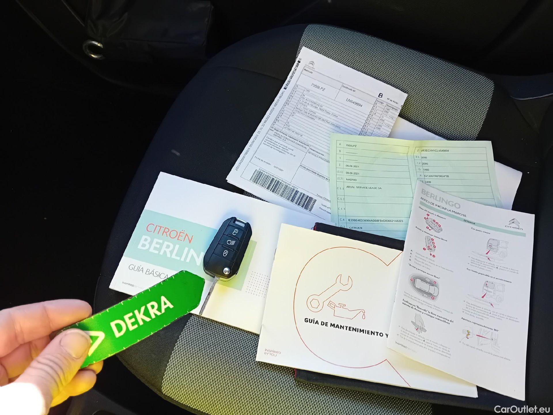  Citroen  Berlingo CITROEN  / 2018 / 5P / monovolumen compacto Talla M BlueHDi 100 S&S FEEL #1