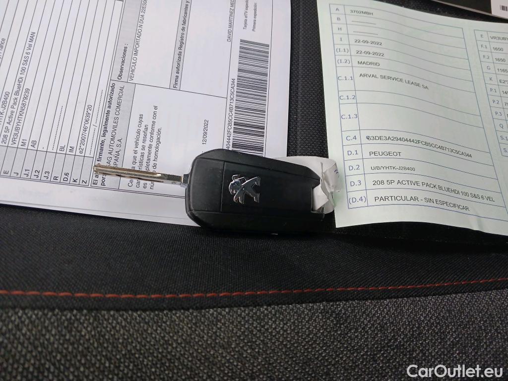  Peugeot  208 PEUGEOT  / 2019 / 5P / berlina con portón BlueHDi 73kW (100CV) Active Pack (AC2) #2