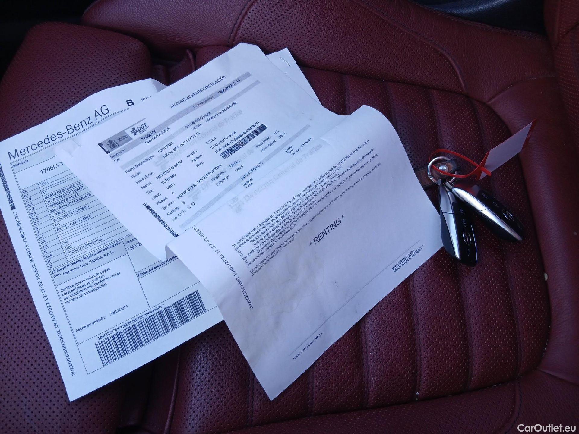  Mercedes  C-Klasse MERCEDES-BENZ Clase C / 2018 / 2P / cabrio Cabrio C 220 d #1