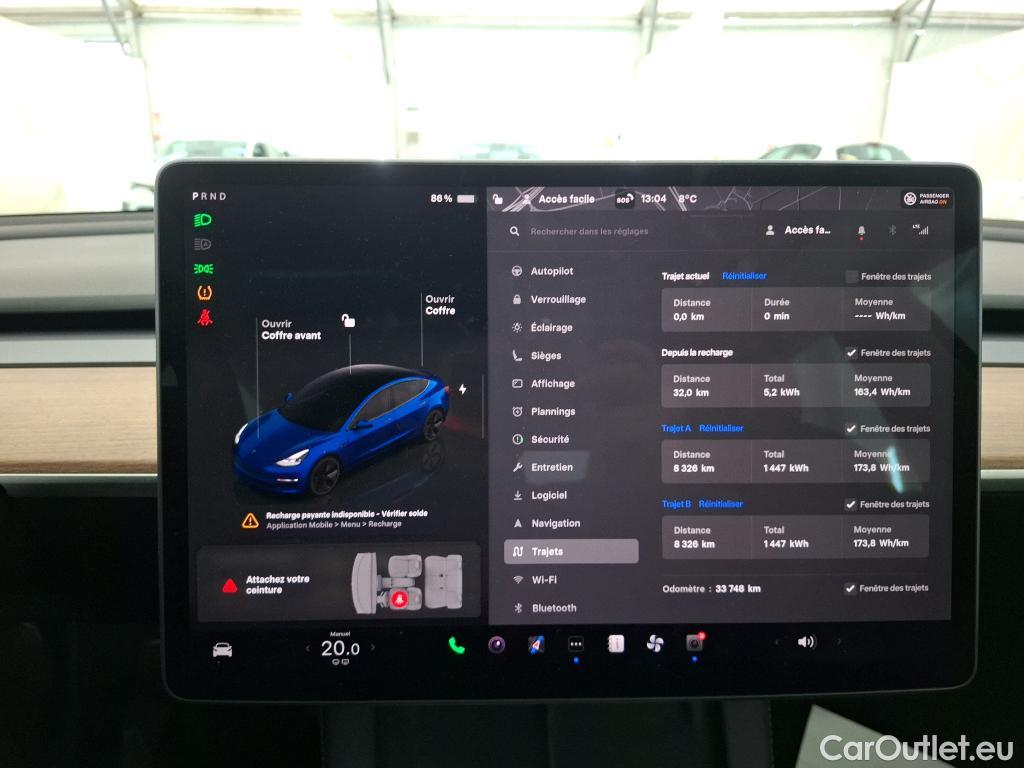  Tesla  Model 3 TESLA   2018  4P  Berline Grande Autonomie #25