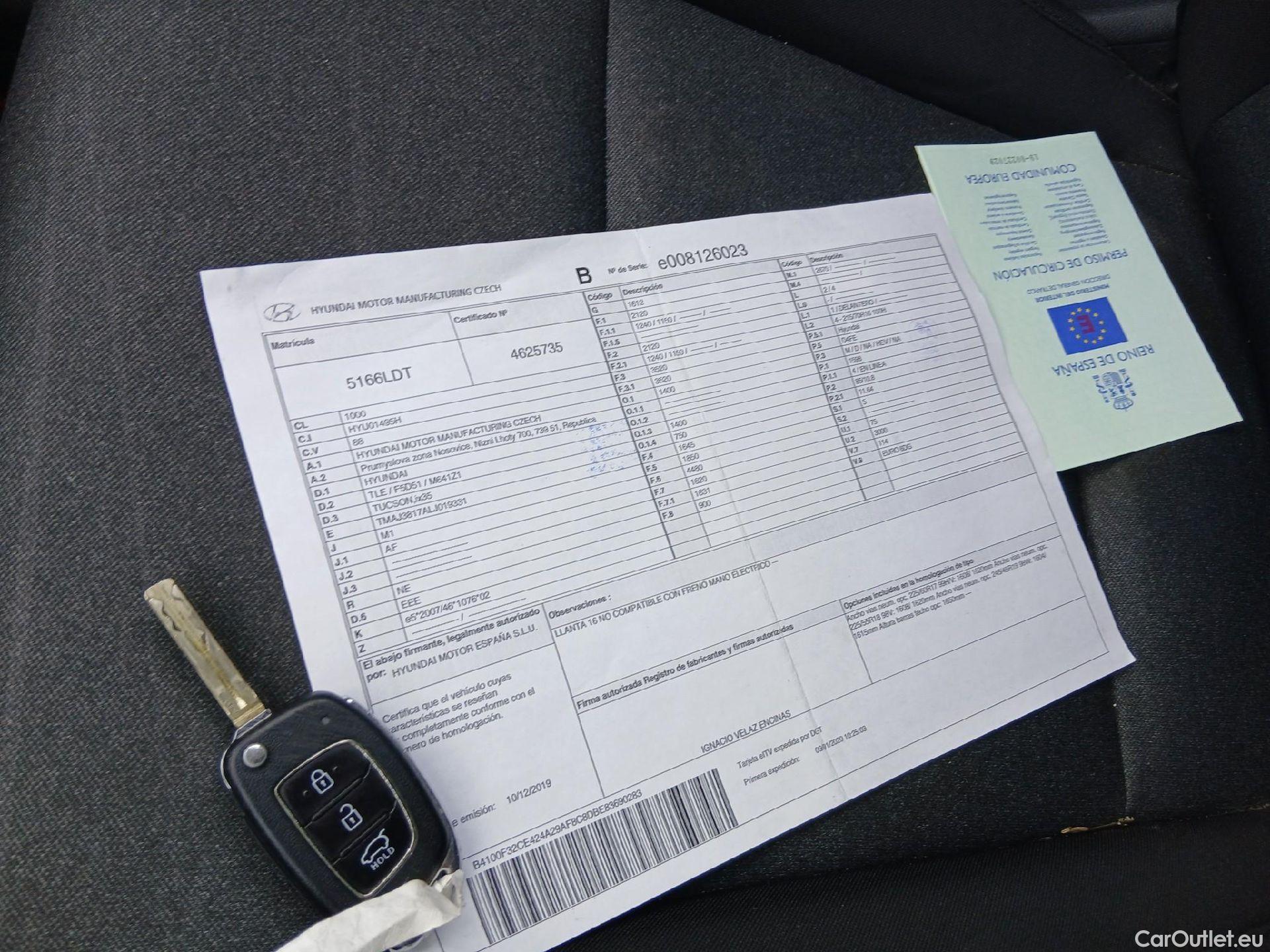  Hyundai  Tucson HYUNDAI  / 2018 / 5P / todoterreno 1.6 CRDI 85kW (116CV) 48V SLE 4X2(SP)(SL) #1