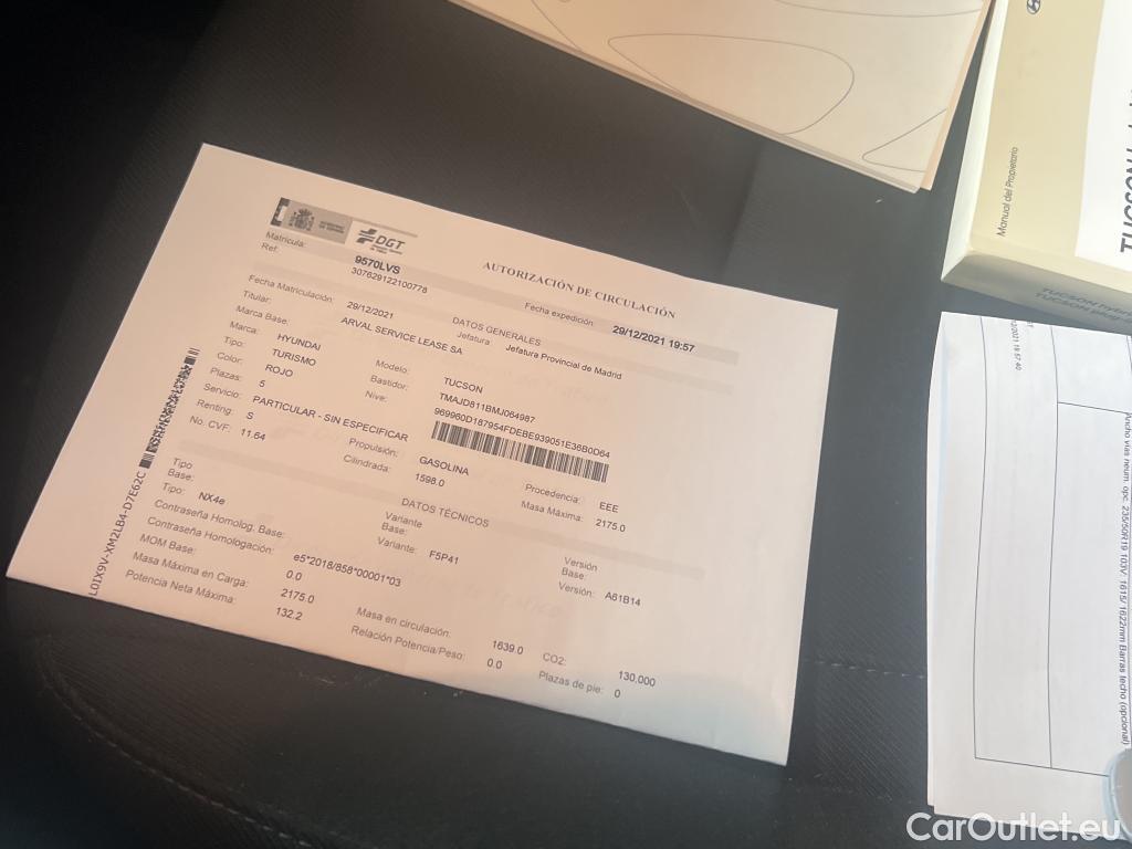  Hyundai  Tucson HYUNDAI  / 2020 / 5P / todoterreno 1.6 TGDI 169kW HEV Tecno Auto 2C #5