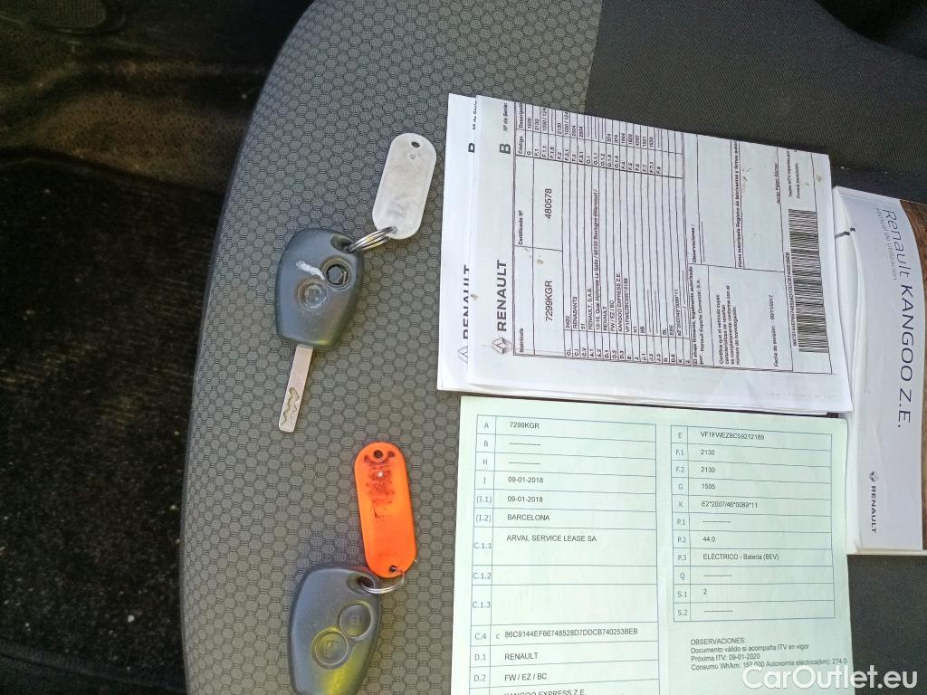  Renault  Kangoo RENAULT  Z.E./2013/3P/furgón derivado de turismo Z.E. Flexi #3