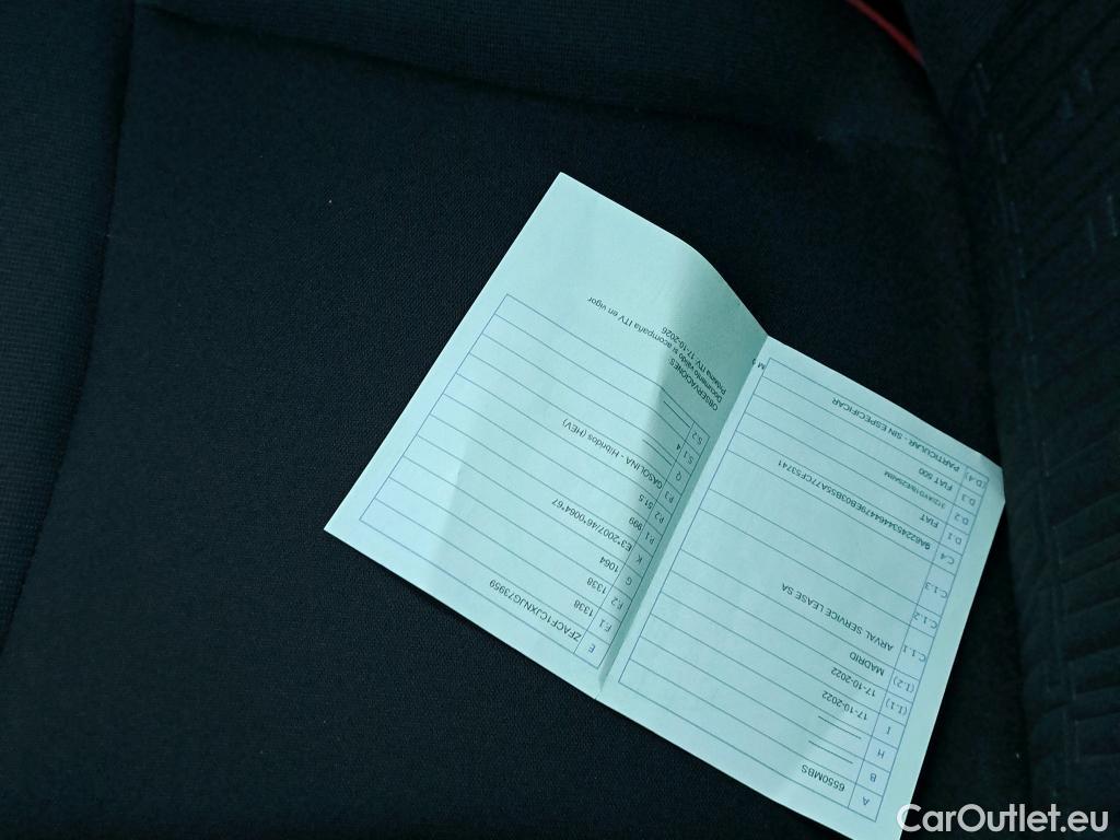  Fiat  500  Red 1.0 70CV MT6 E6d #2