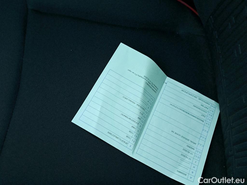  Fiat  500  Red 1.0 70CV MT6 E6d #1