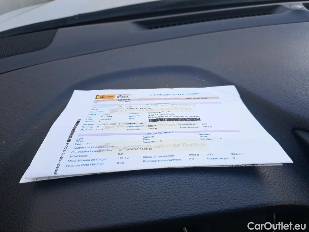  Nissan  Qashqai NISSAN  5p 2G berlina con portón dCi 81 kW (110 CV) ACENTA #20