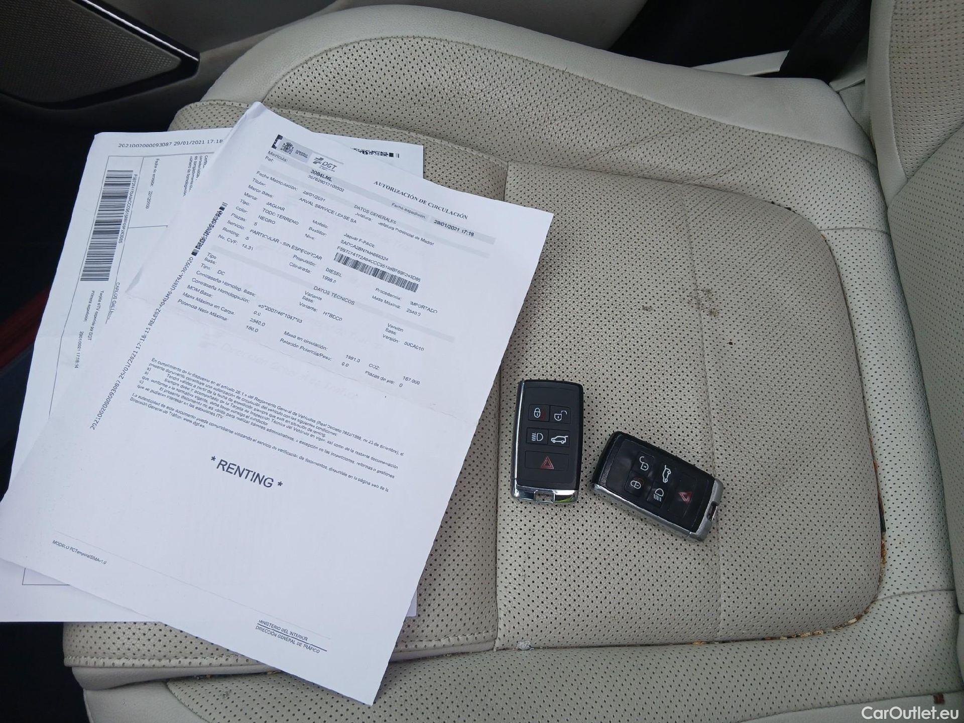  Jaguar  F-PACE JAGUAR  / 2020 / 5P / todoterreno 2.0D I4 204PS AWD Auto MHEV Standard S #1