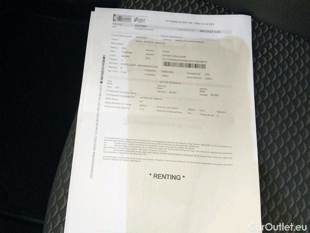  KIA  XCeed KIA  / 2019 / 5P / todoterreno 1.6 GDi PHEV 104kW (141CV) eMotion #10