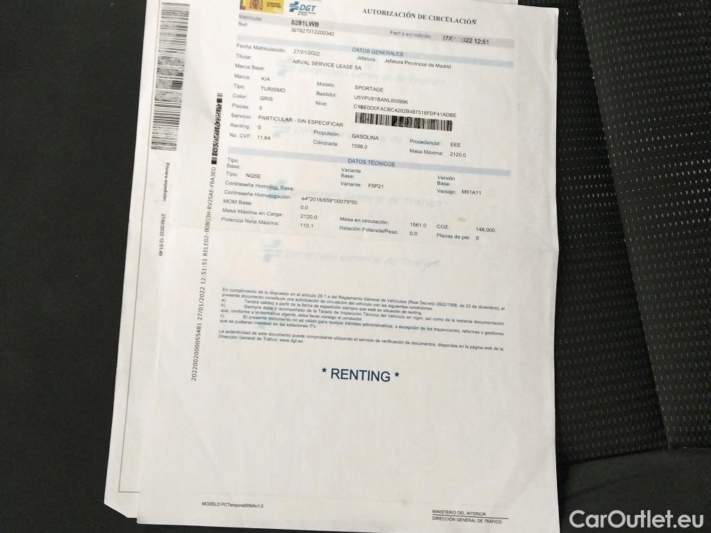  KIA  Sportage KIA  / 2022 / 5P / todoterreno 1.6 T-GDi MHEV 112kW (150CV) Drive 4X2 #20