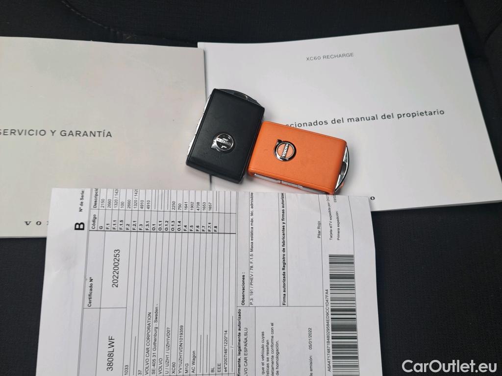  Volvo  XC60 VOLVO  / 2017 / 5P / todoterreno 2.0 T6 AWD Recharge Inscription Exp Auto #7