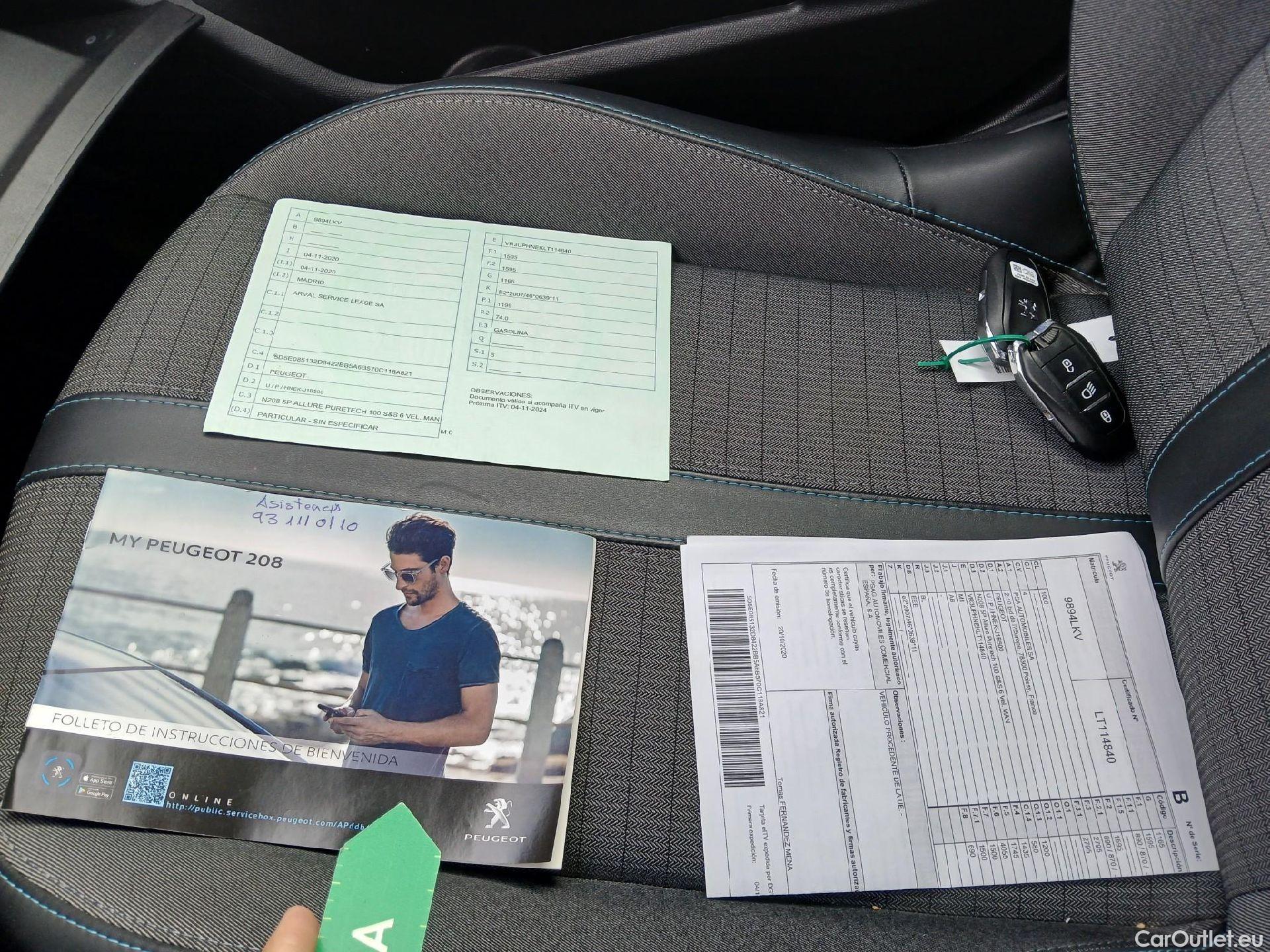  Peugeot  208 PEUGEOT  / 2019 / 5P / berlina con portón PureTech 73kW (100CV) Allure (CX) #1