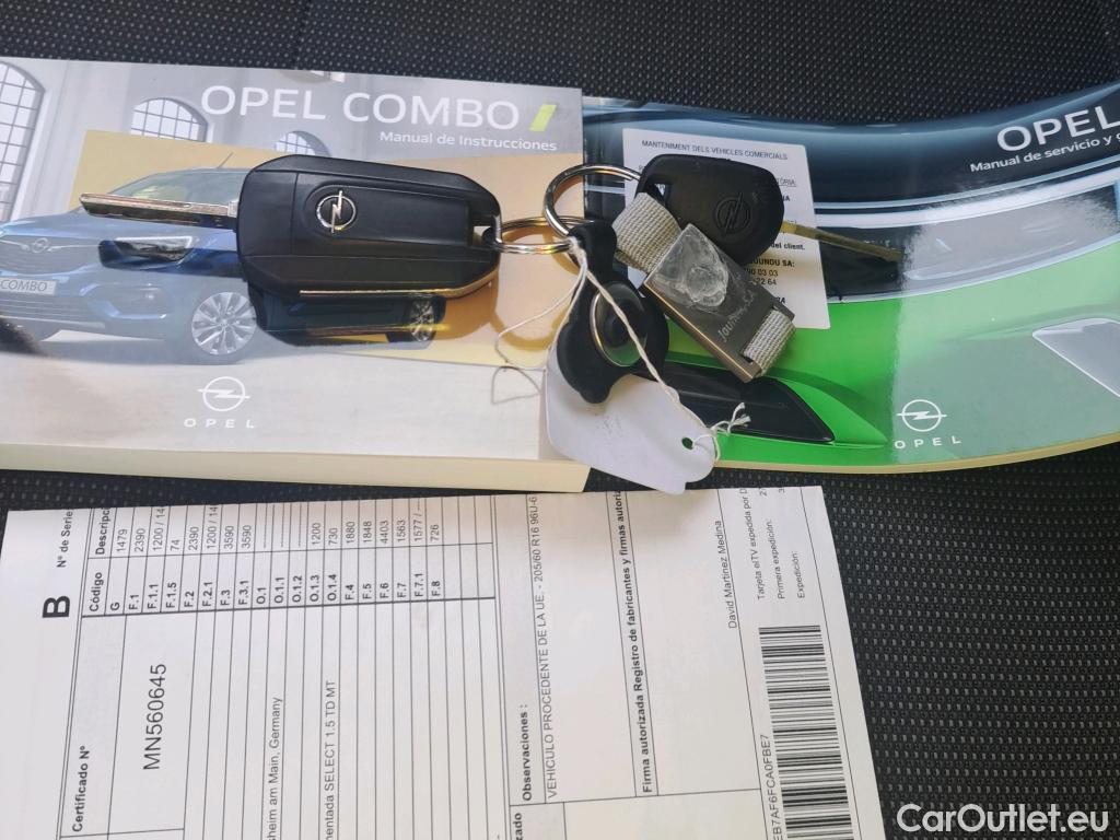  Opel  Combo OPEL  / 2018 / 4P / furgón derivado de turismo 1.5 TD 75kW (100CV) Select L H1 1000kg #30