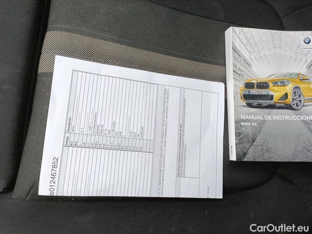  Bmw  X2 BMW  sDrive18i Impulse Steptronic Techo Solar #14