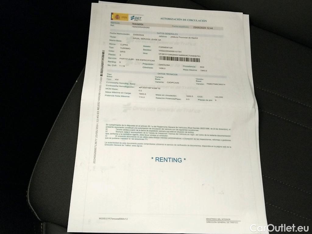  Cupra  Formentor  1.5 150CV MT6 E6d #7