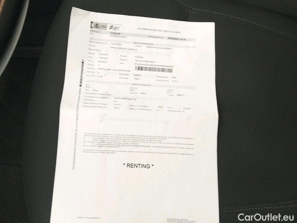  Hyundai  Tucson HYUNDAI  / 2020 / 5P / todoterreno 1.6 CRDI 100kW (136CV) 48V Maxx #5