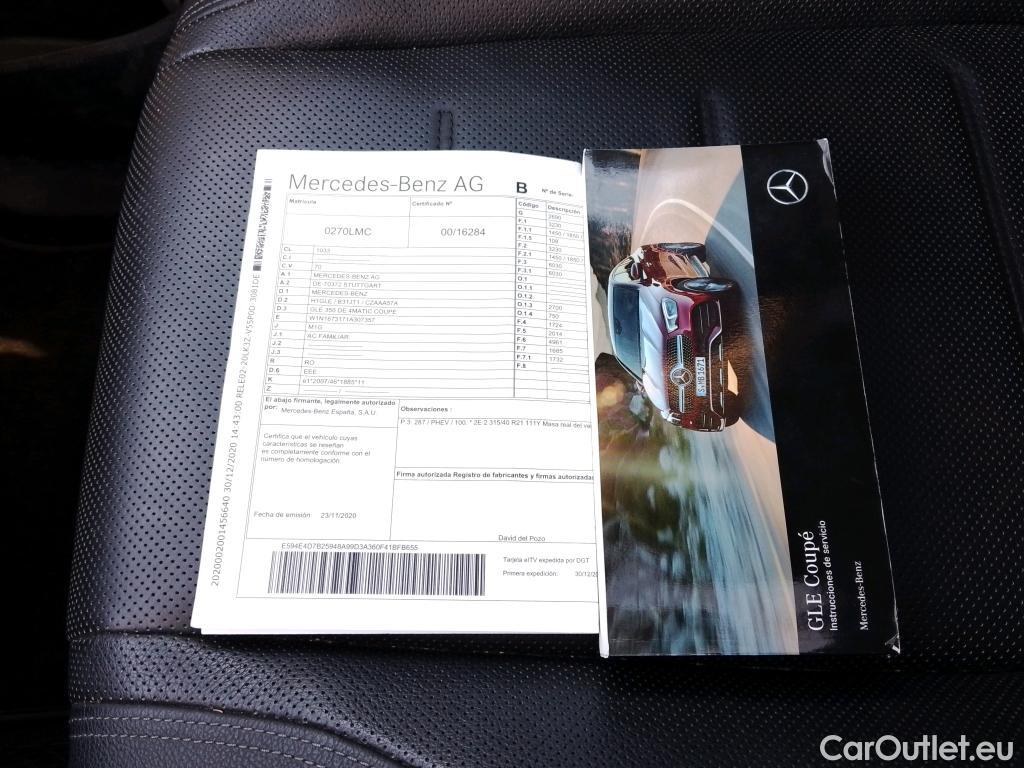  Mercedes  G-Klasee MERCEDES-BENZ GLE Coupé / 2020 / 5P / todoterreno GLE 350 de 4MATIC (Híbrido Enchufable) #19