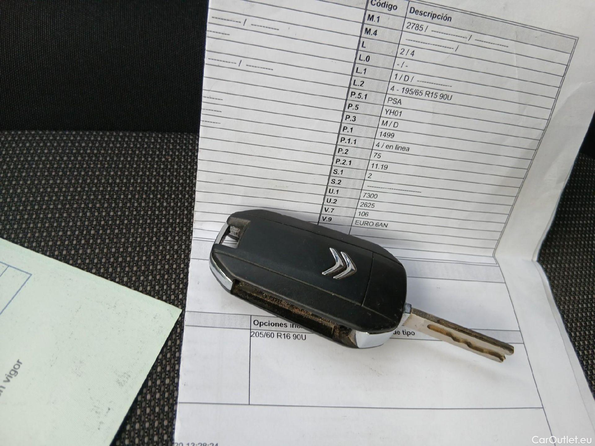  Citroen  Berlingo CITROEN  / 2018 / 3P / furgón derivado de turismo Talla M BlueHDi 100 CONTROL #1