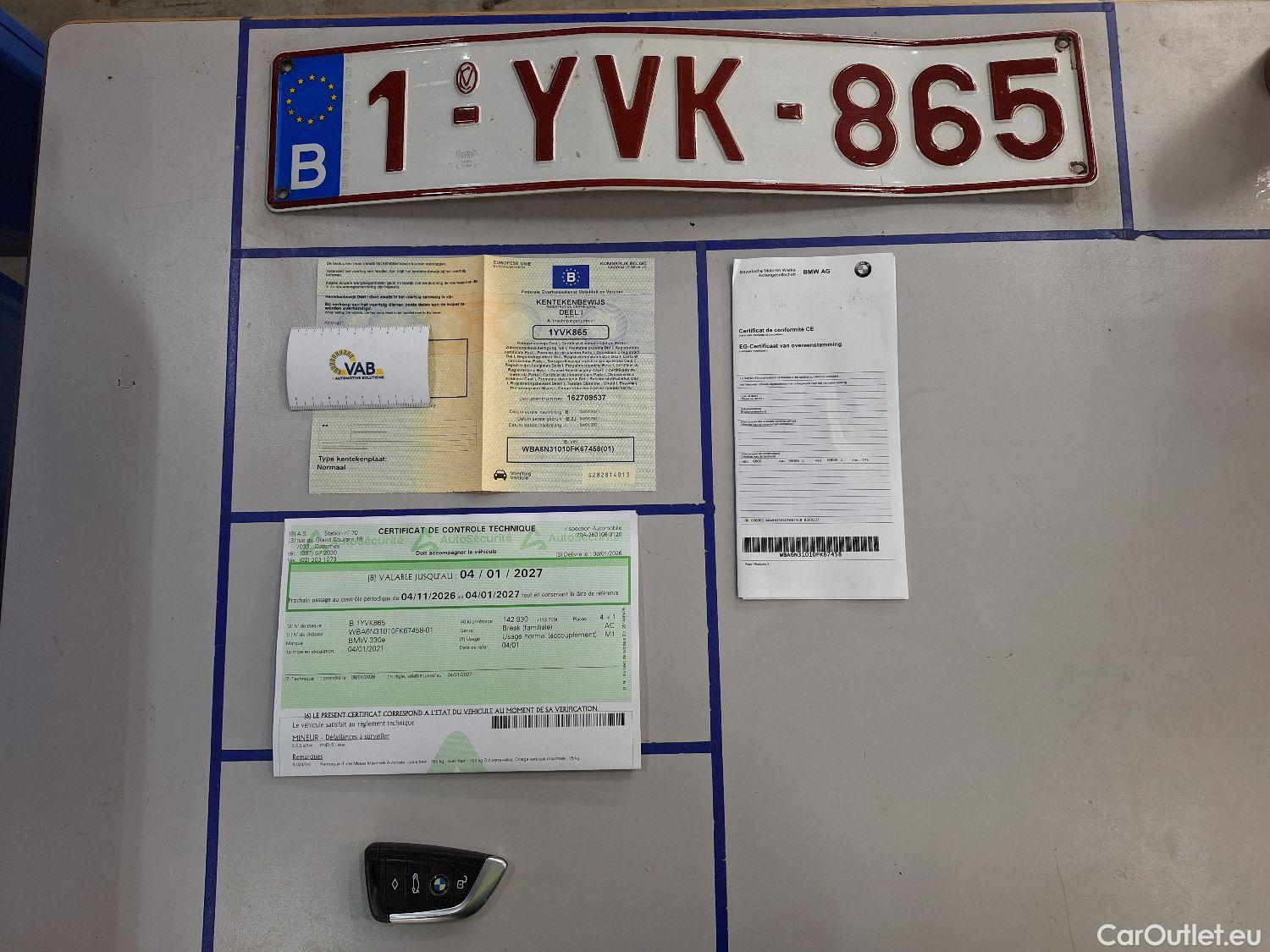  Bmw  Serie 3 BMW, 3-serie Touring '18, BMW 3 Reeks Touring 330e (215 kW) 5d #33