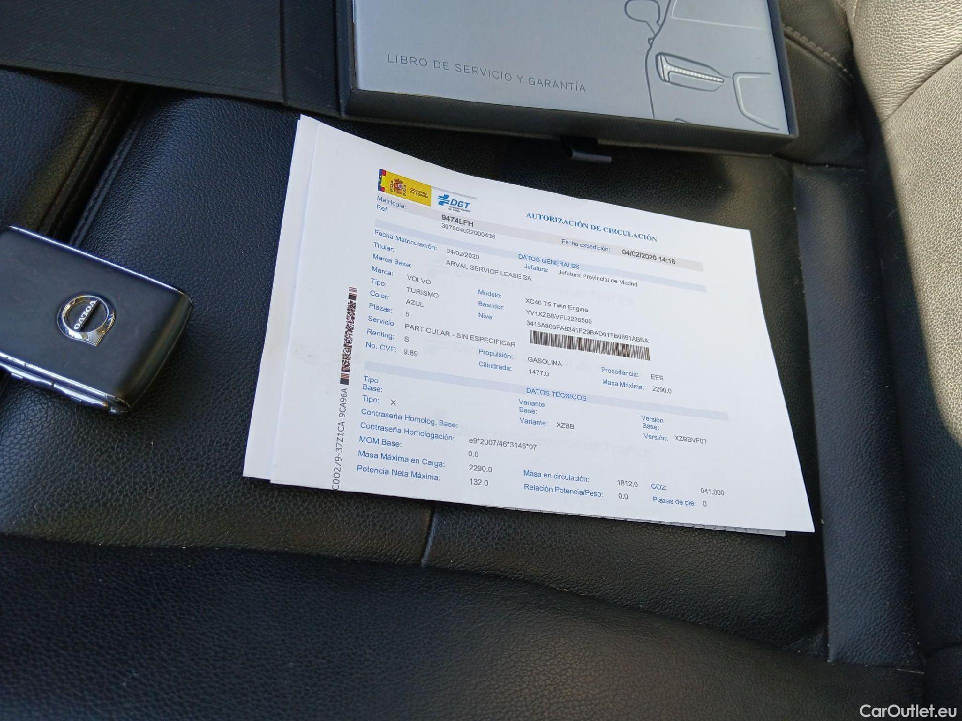  Volvo  XC 40 VOLVO XC40 / 2017 / 5P / todoterreno 1.5 T5 Twin Inscription Auto #1