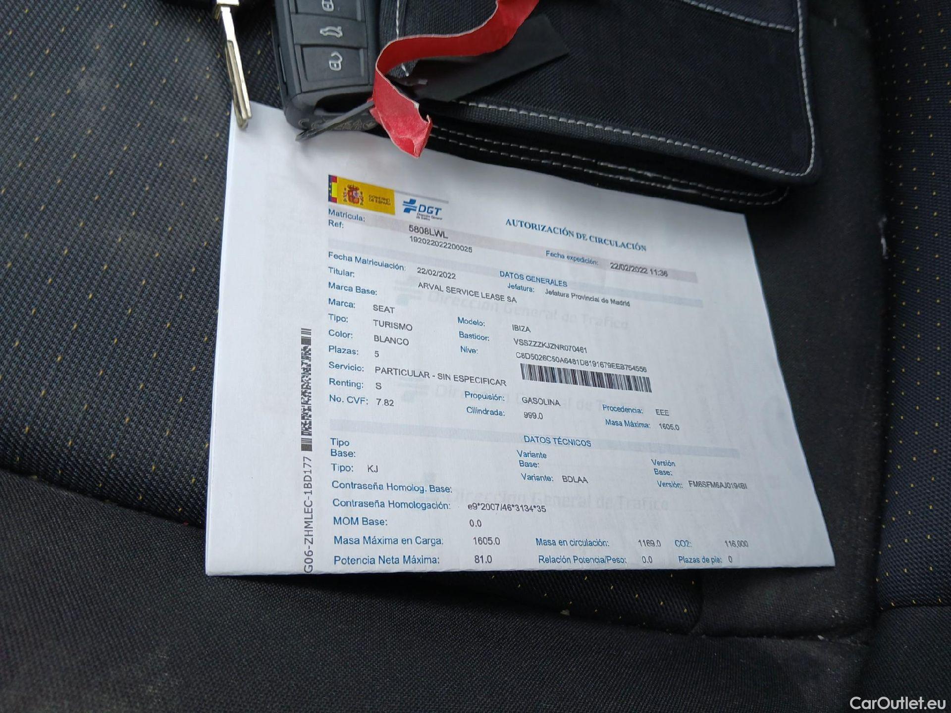  Seat  Ibiza SEAT  / 2017 / 5P / berlina con portón 1.0 TSI 81kW (110CV) Style Plus(SP) #1