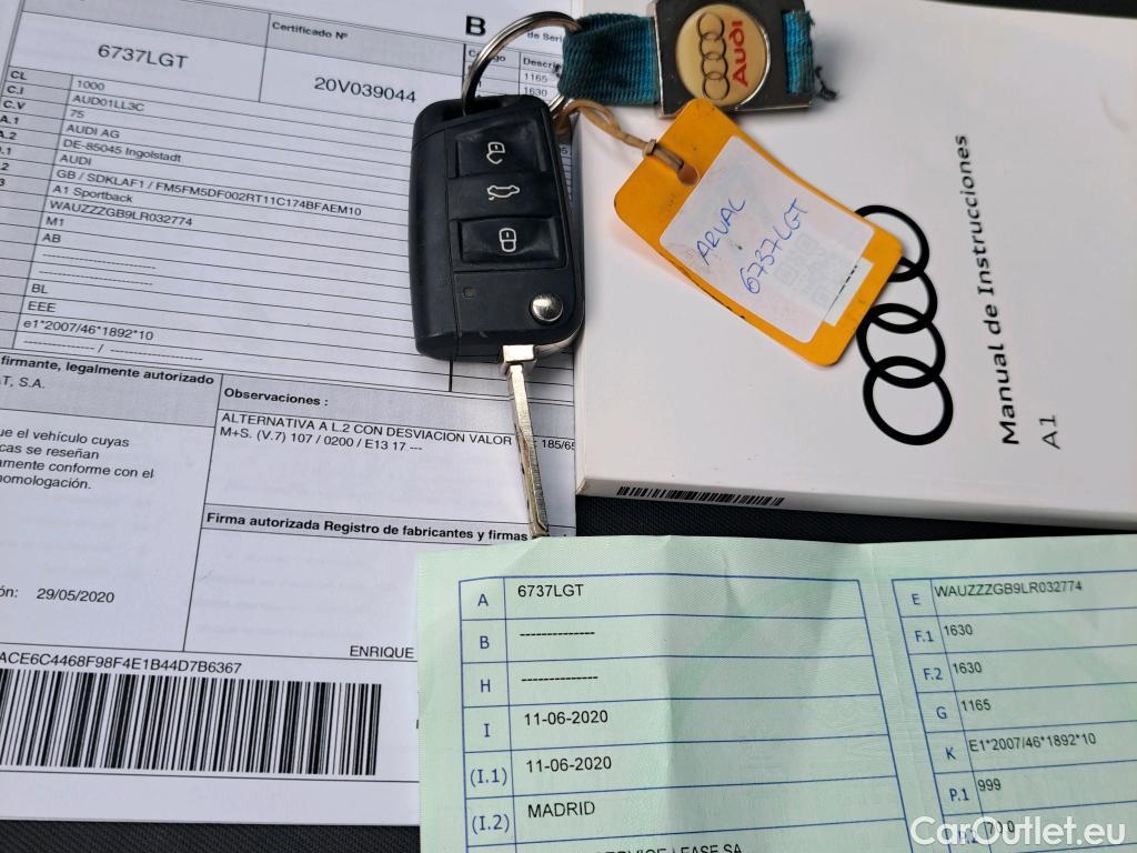  Audi  A1 Sportback AUDI  Advanced 25 TFSI 70kW (95CV) #2