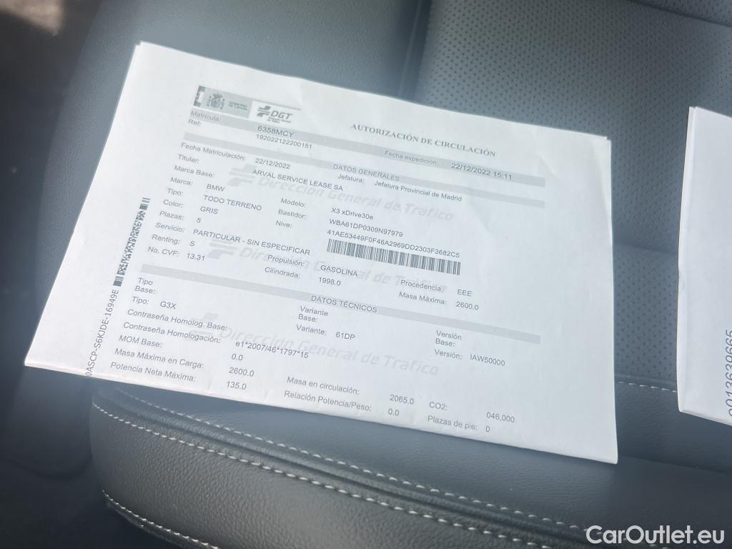  Bmw  X3 BMW  / 2021 / 5P / todoterreno xDrive30e xLine #11