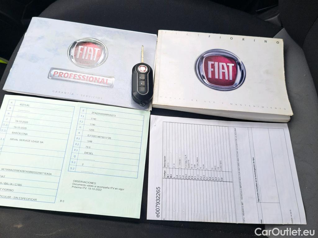  Fiat  Fiorino FIAT  / 2016 / 4P / furgón derivado de turismo Cargo SX N1 1.3 MJet 70 kW (95 CV) #9