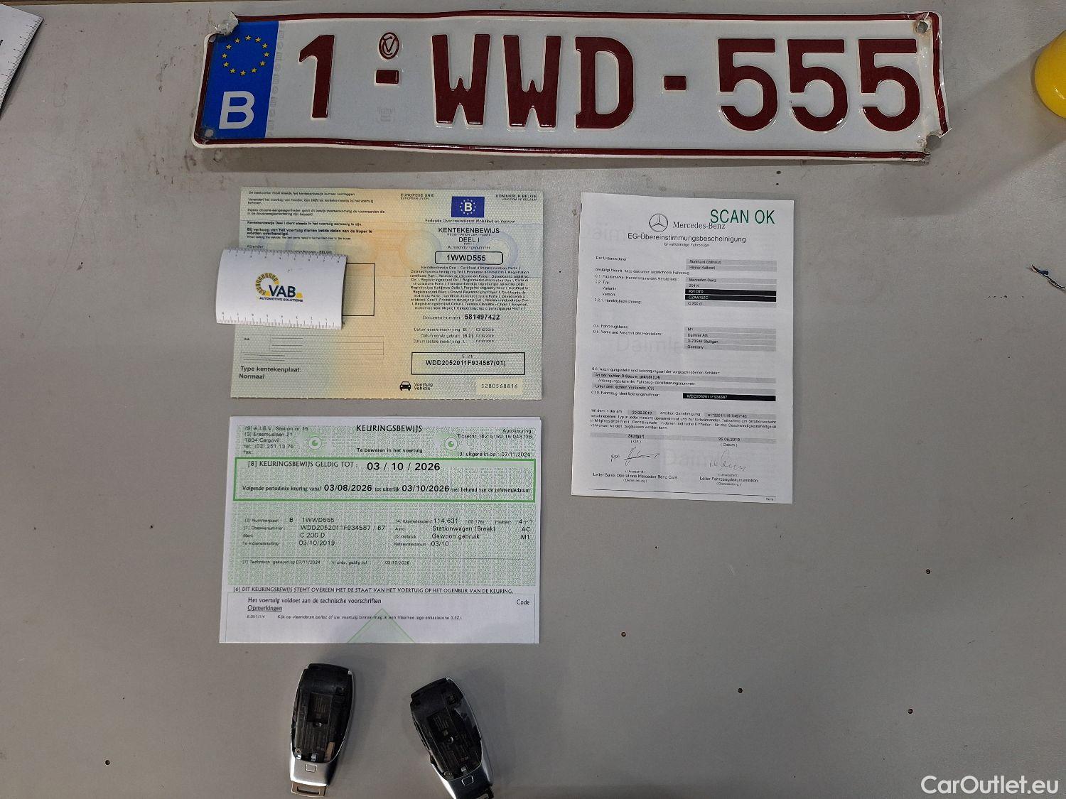  Mercedes  C-Klasse Mercedes,  break FL18, Mercedes-Benz  Break C 200 d Business Solu #1