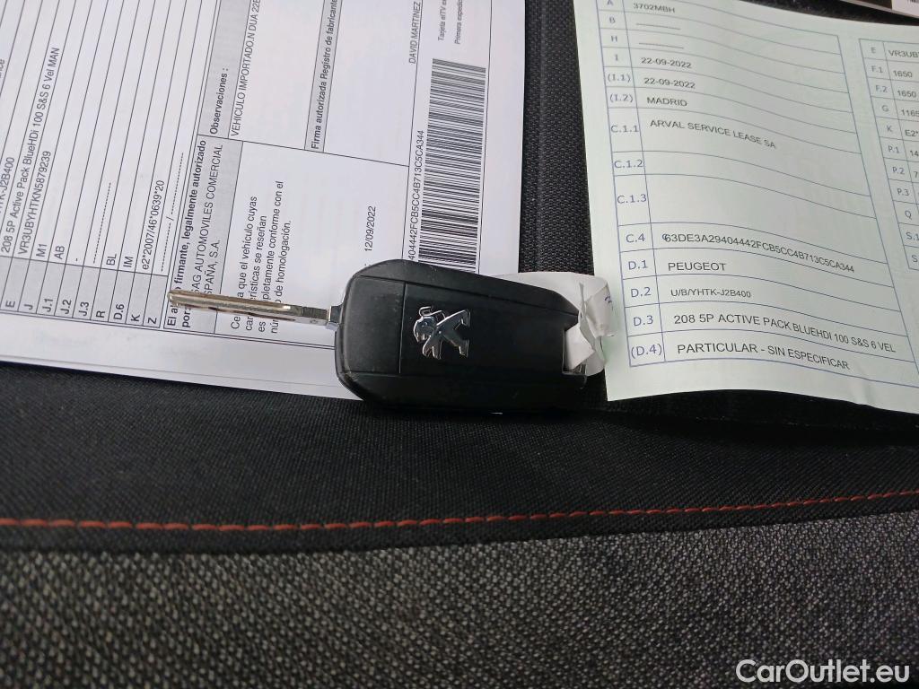  Peugeot  208 PEUGEOT  / 2019 / 5P / berlina con portón BlueHDi 73kW (100CV) Active Pack (AC2) #1