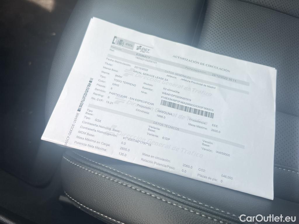  Bmw  X3 BMW  / 2021 / 5P / todoterreno xDrive30e xLine #12