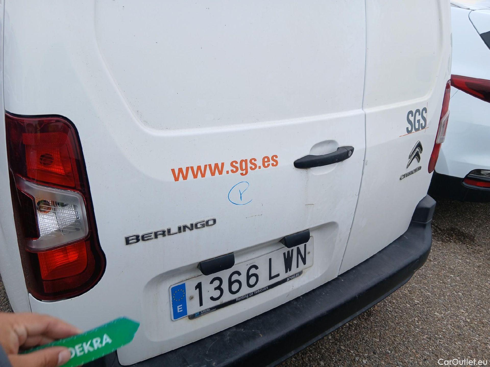  Citroen  Berlingo CITROEN  / 2018 / 3P / furgón derivado de turismo Talla M BlueHDi 100 CONTROL #24