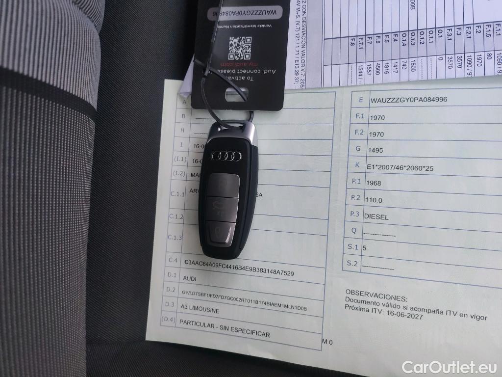  Audi  A3  Sedán 35 TDI Advanced 2.0 TDI 150CV AT7 E6d #2