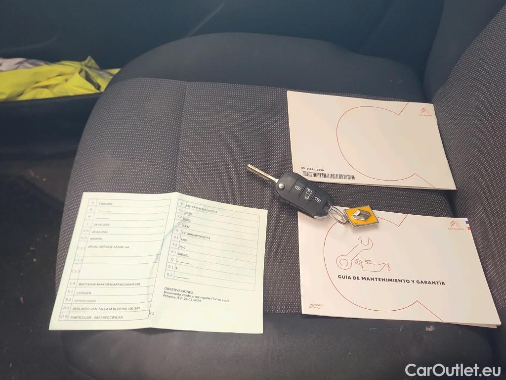  Citroen  Berlingo CITROEN  / 2018 / 3P / furgón derivado de turismo Talla M BlueHDi 100 CONTROL #1