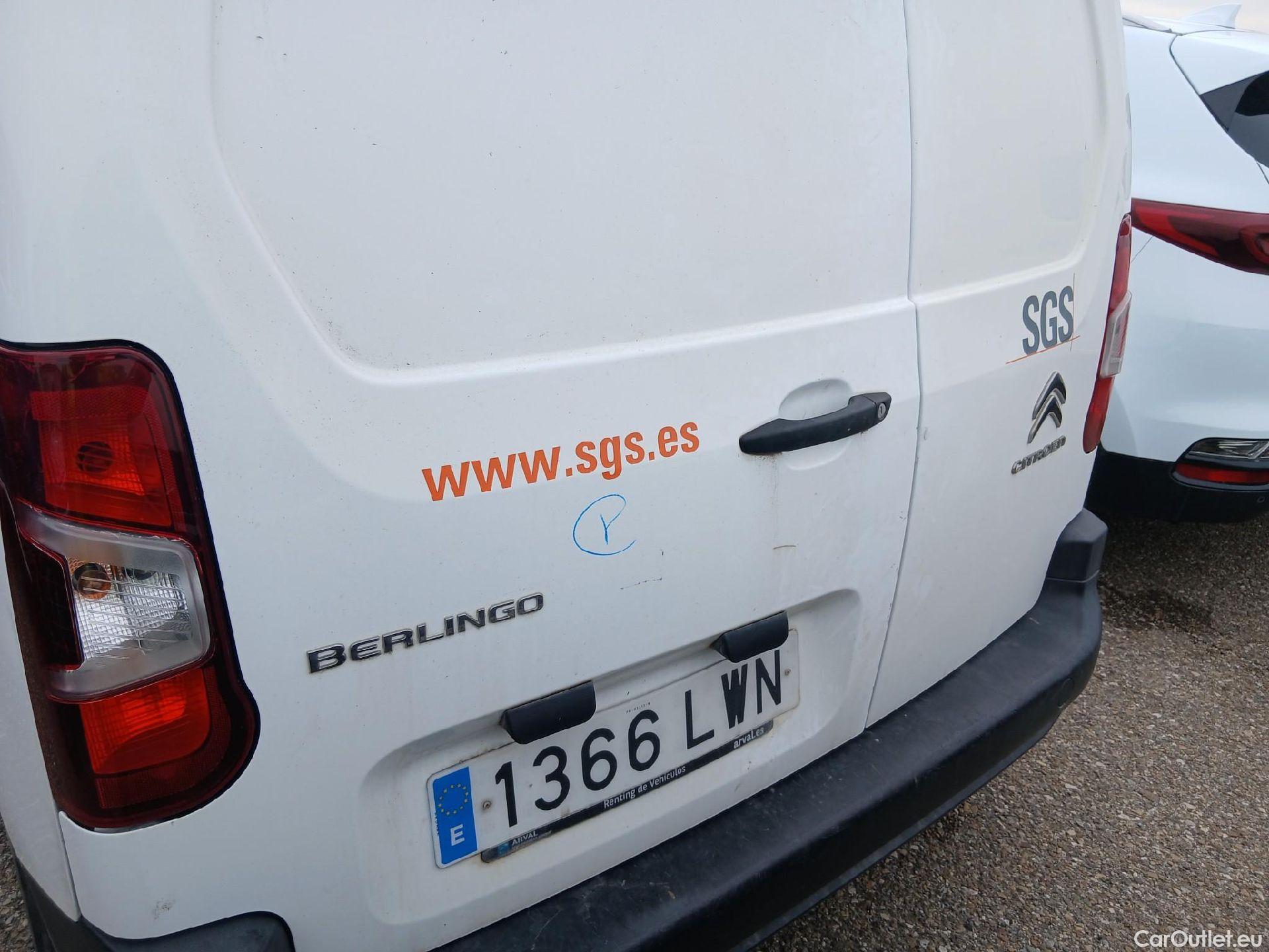  Citroen  Berlingo CITROEN  / 2018 / 3P / furgón derivado de turismo Talla M BlueHDi 100 CONTROL #25